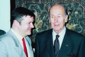 Valery Giscard d'Estaing, Jan. 2000.